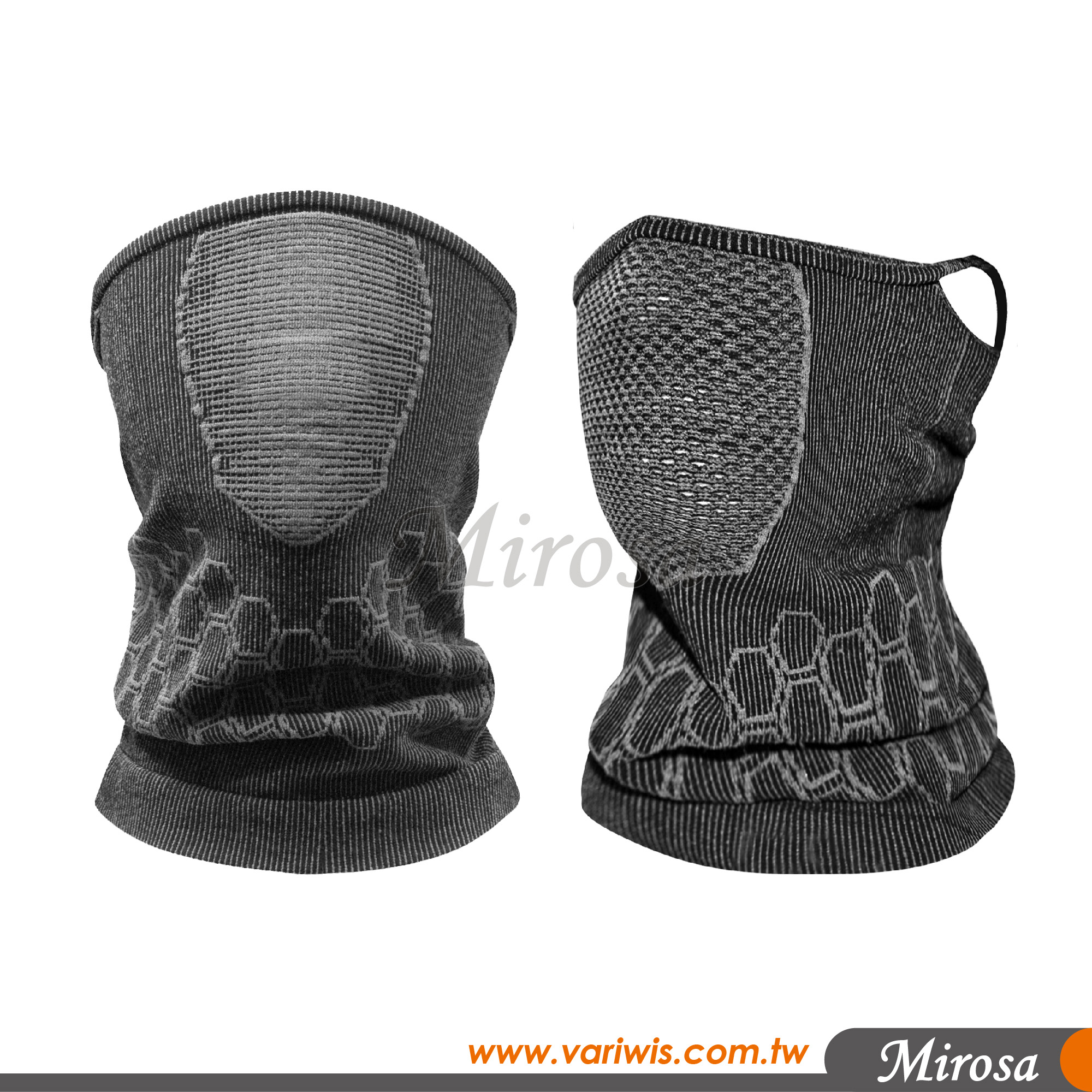 Face Mask with breathable mesh. Neck & Face protector with Ear Loop