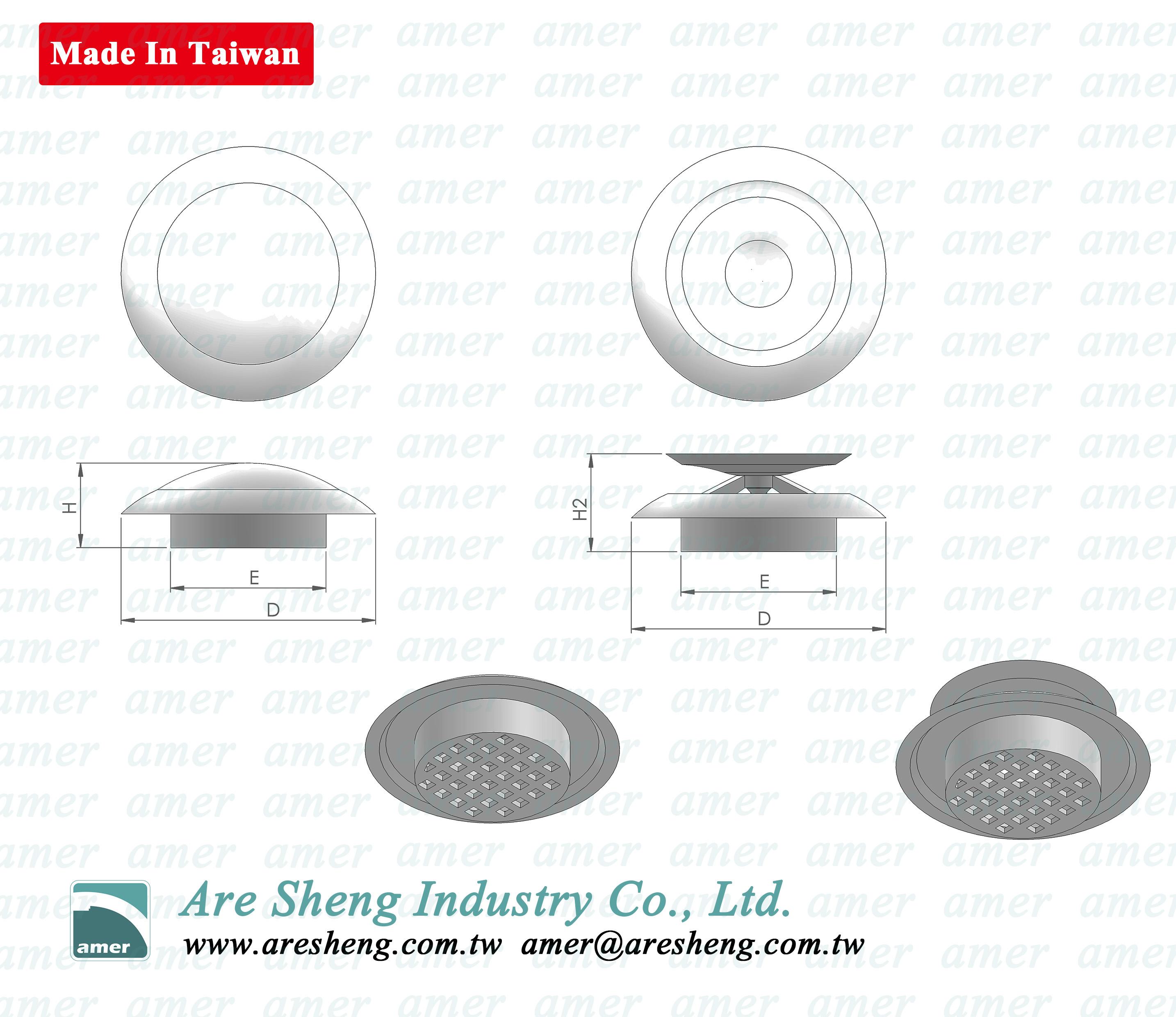 Universal mushroom style TPV drain plug