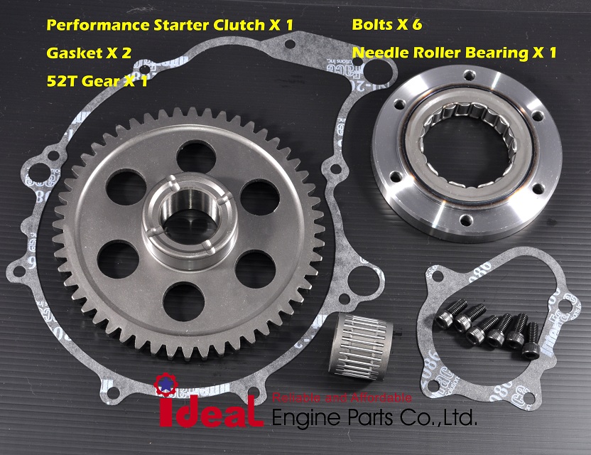 One Way Bearing Starter Clutch Gear Gasket Yamaha Raptor 660 20012003