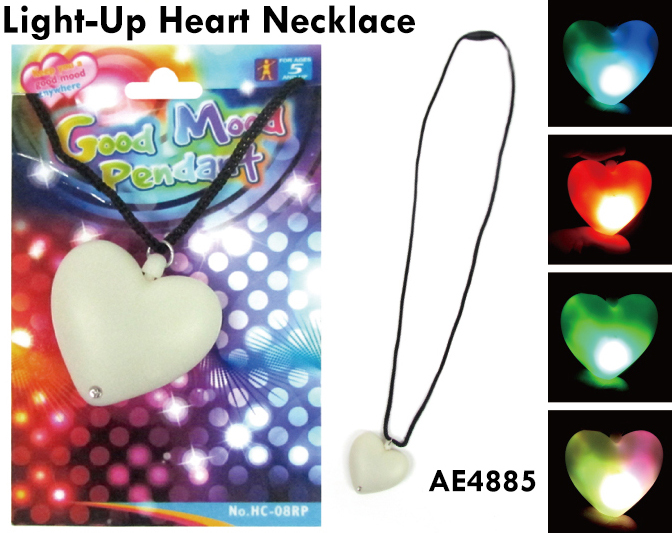 LIGHTUP HEART NECKLACE Taiwantrade