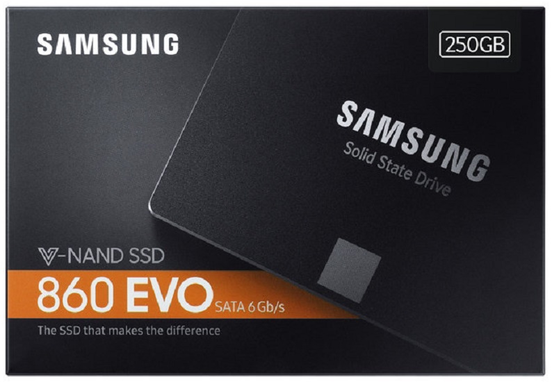 Samsung SSD 860 EVO Series mSATA 250GB SATA III 3D NAND 250G MZ-M6E250BW