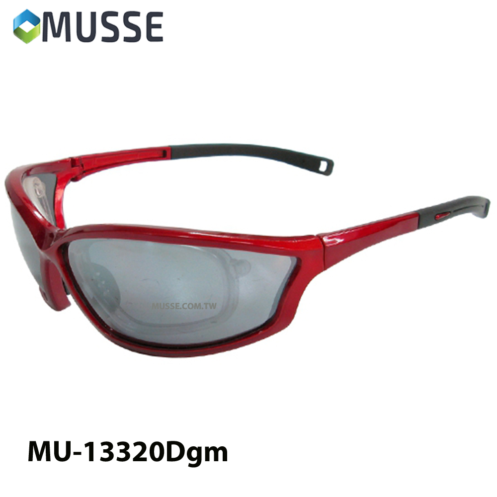 Elastic strap safety glasses