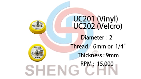 SANDING PAD, UC201 & UC202