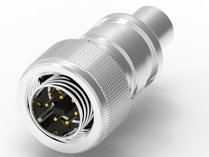 Waterproof Mini Din (M) 7PIN Molded with Cable(M12*1.0) | Taiwantrade