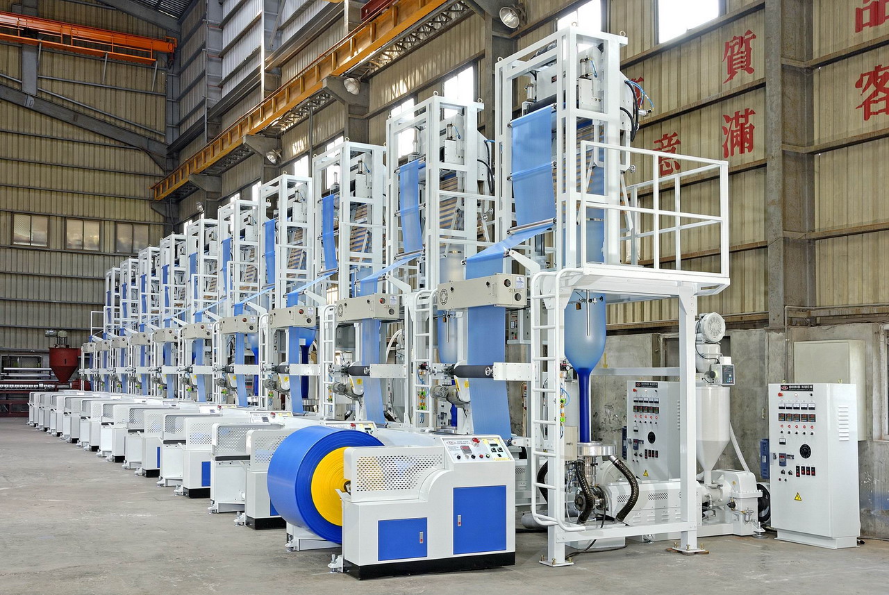 TK-EB-HDPE/LDPE/LLDPE HIGH SPEED INFLATION MACHINE | Taiwantrade