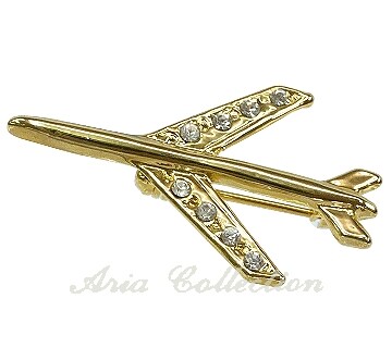 航空機ブローチ