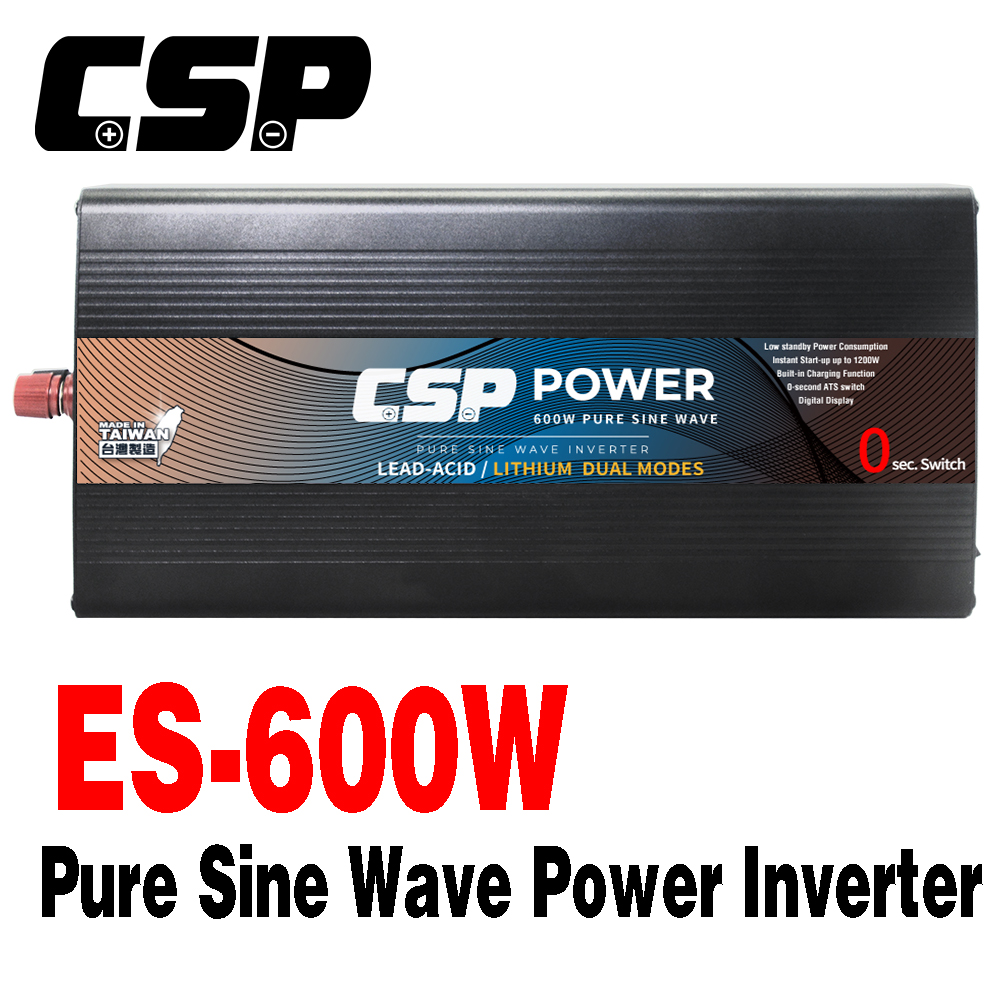 ES-600W DC12V to AC 110V pure sine wave power *nverter | Taiwantrade