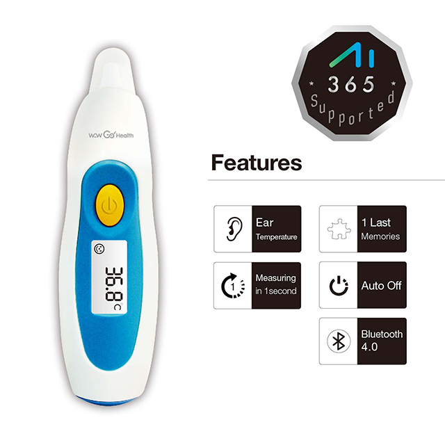 Bluetooth Infrared Ear Thermometer (MIT) Taiwantrade