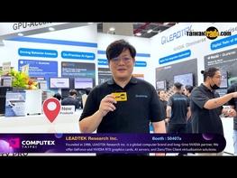 Founded in 1986, LEADTEK Research Inc. is a global computer brand and long-time NVIDIA partner. We offer GeForce and NVIDIA RTX graphics cards, AI servers, and Zero/Thin Client virtualization solutions. Website： https://www.leadtek.com/cht/ 2025【Computex Taipei】 Show Dates：2025.05.20 ~ 05.23 Venues：Nangang Exhibition Center, Hall 2 (TaiNEX 2) https://www.computextaipei.com.tw/zh-tw/index.html #computex2025 #NVIDIA #GeForce #AI #virtualization #Technology