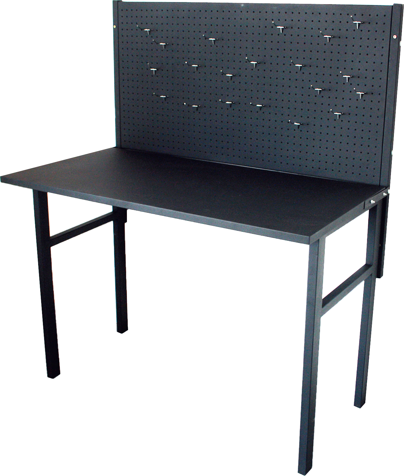 Wall Mounted Folding Steel Work Table Loading Capacity 100kg