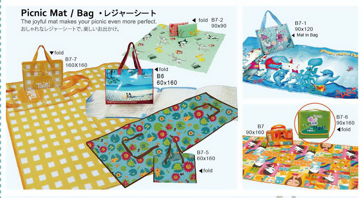 picnic mat bag