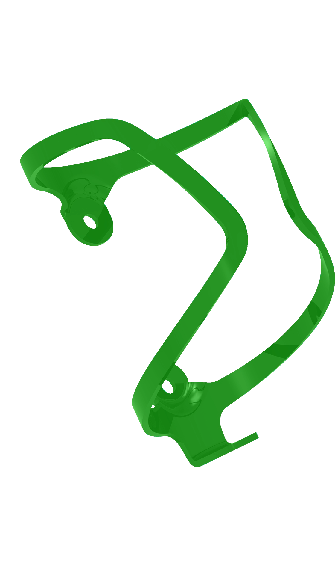 green water bottle cage