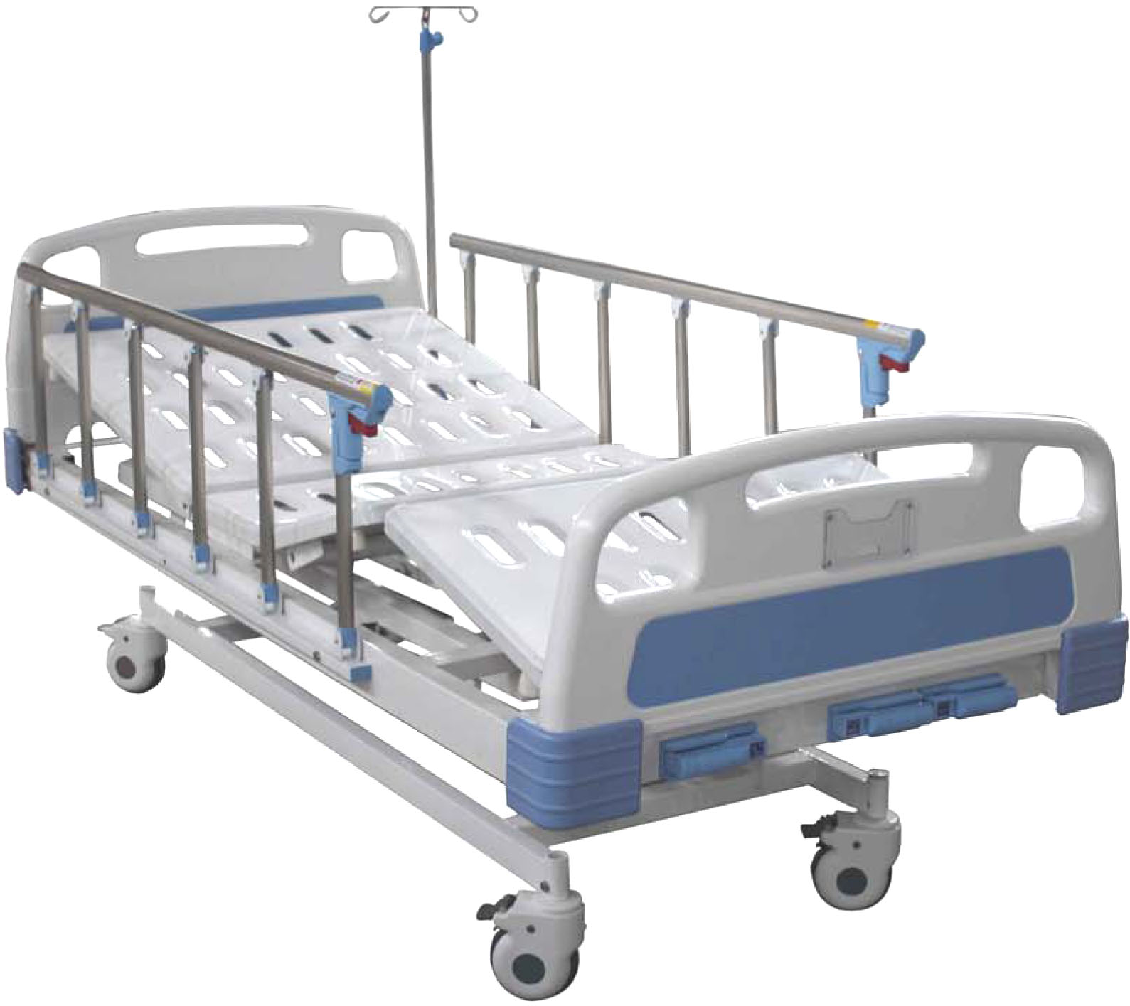 Three Crank Hospital Bed
