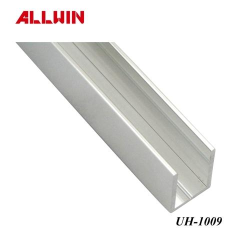 Anodized Aluminum U Channel Single Channel Extrusion Channel