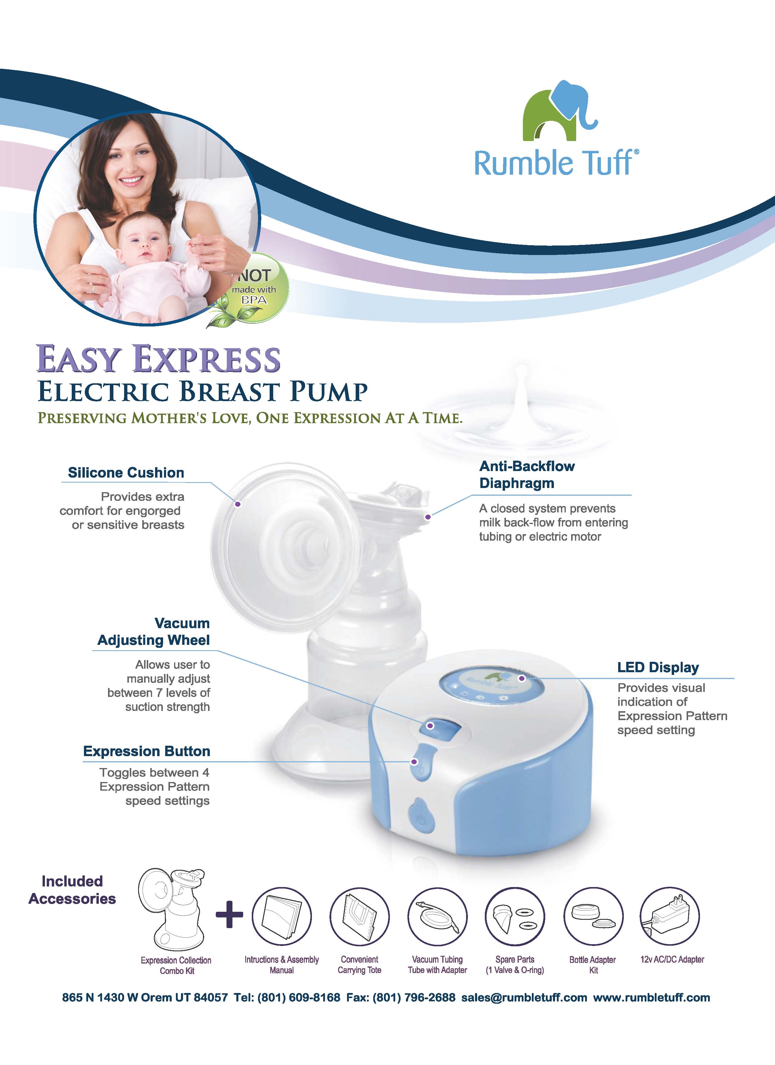 Easy Express, Electric Breast Pump