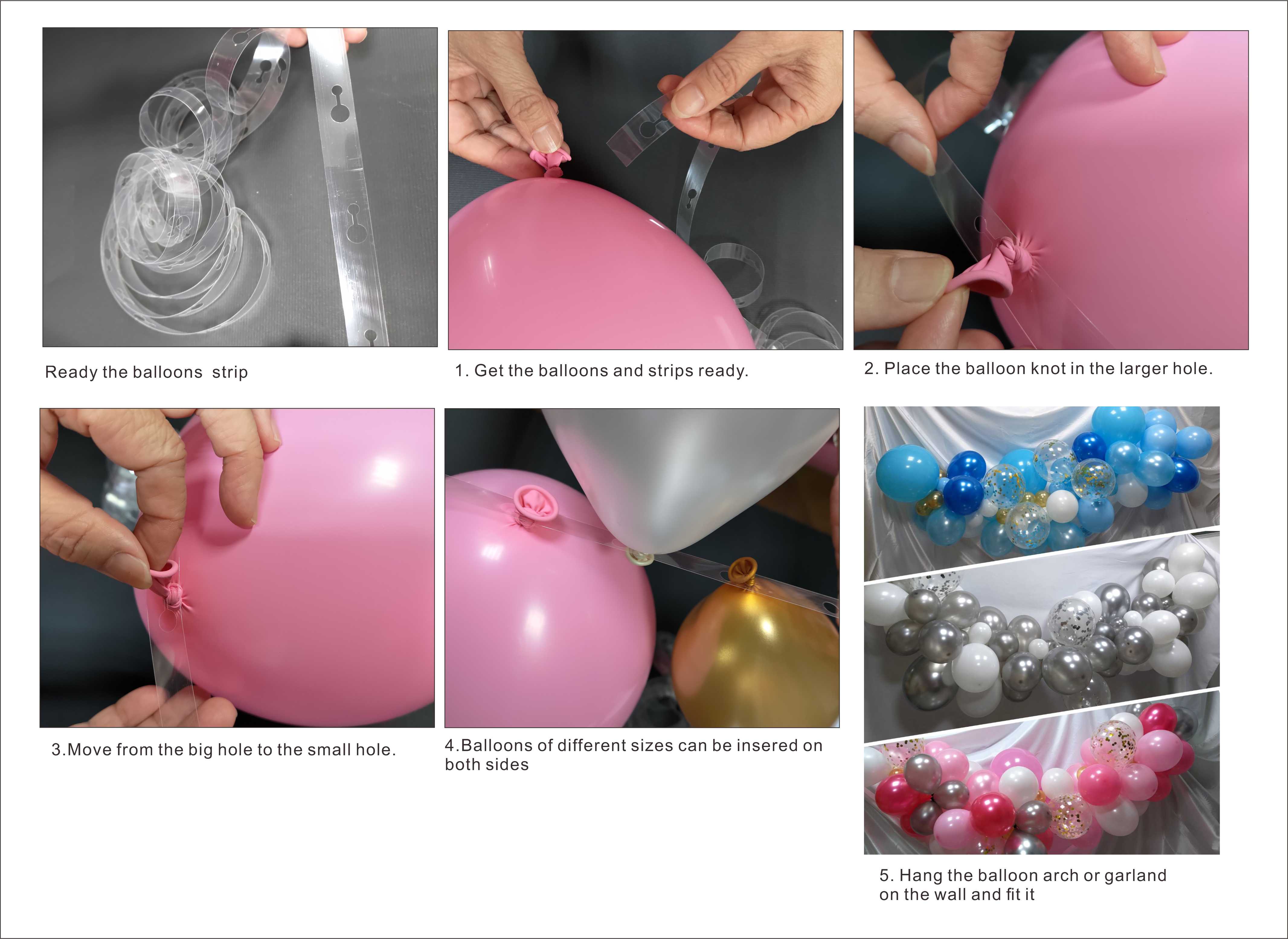 How to Make A Balloon Garland - Easy Tutorial for Beginners