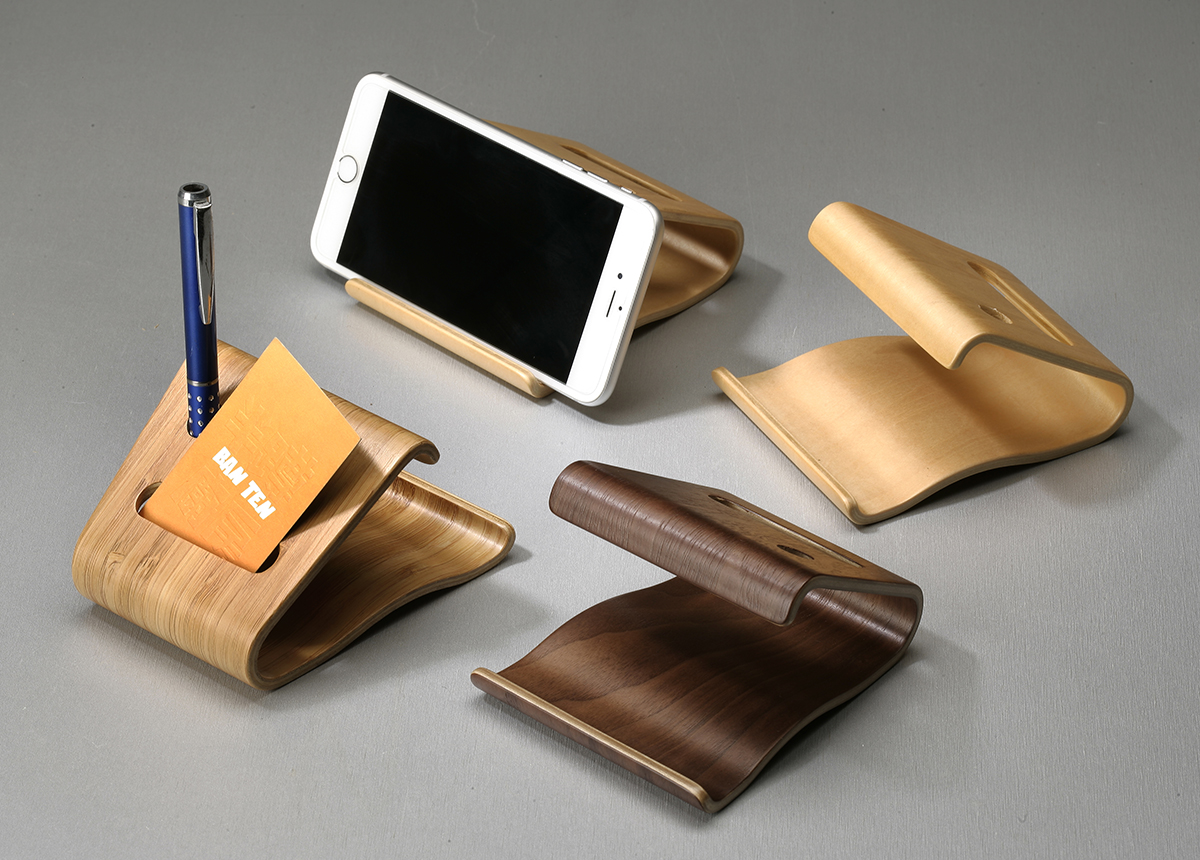 Originali cell phone holder / phone stand / phone rack / bentwood rack