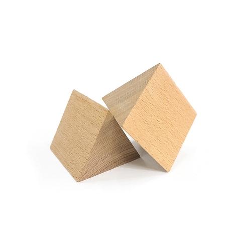 triangle wood block