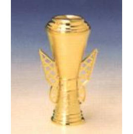 Twin wing cup for trophy