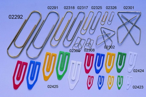 vinyl paper clips