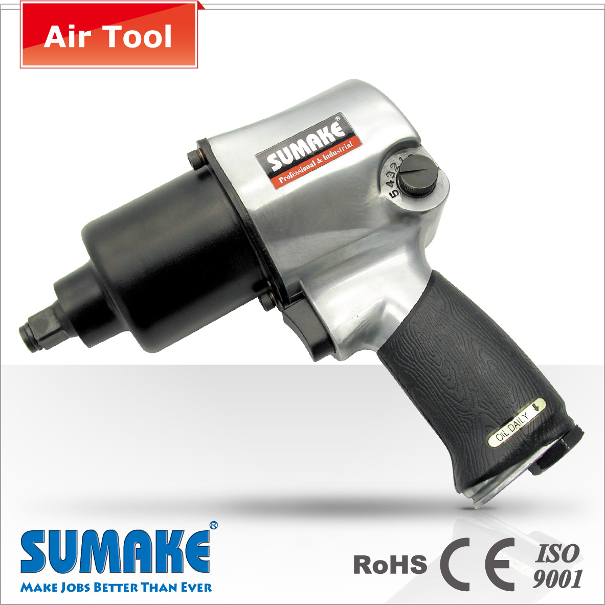 1/2" Air Impact Wrench, Air Tools