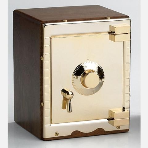 Wood Brass Safe Bank Big Fame Industrial Corporation