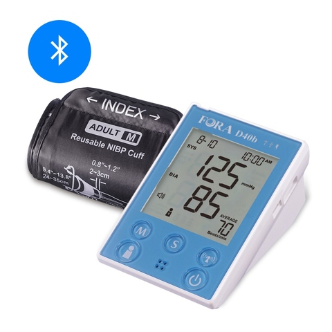 FORA D40 voice-based 2-in-1 blood sugar and blood pressure testing system FORA D40 (Model: TD-3261B)