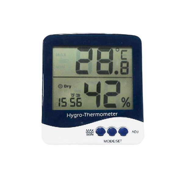RV LCD Electronic Thermometer Sensitive RV Thermometer Humidity Meter One  Click Restoration High Accuracy for Motorhome