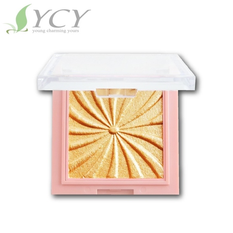 Private Label Makeup Shimmer Pressed Highlighter Palette