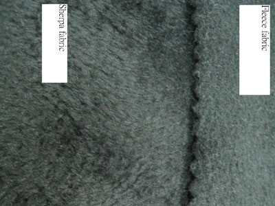 Polyester fleece fabric