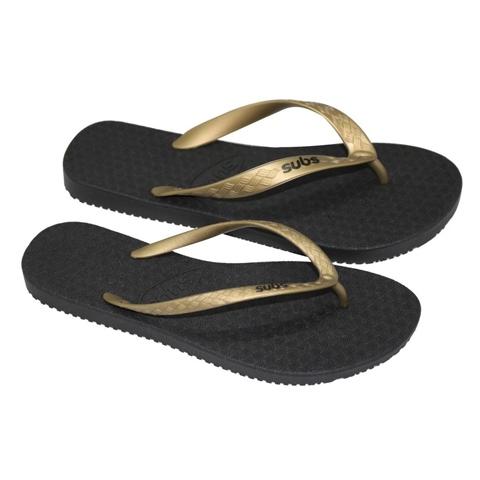 Recycled Plastic Flip Flops- Texas Tea Regular