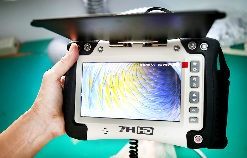 7" (Inch) HD (High Definition) Industrial Endoscope