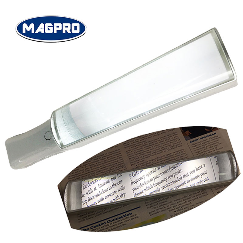 3X LED lighted Reading Bar Magnifier