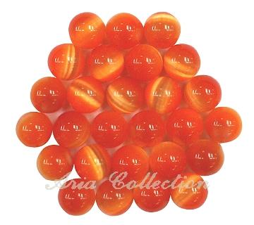 Orange Cat's Eye 8mm Ball