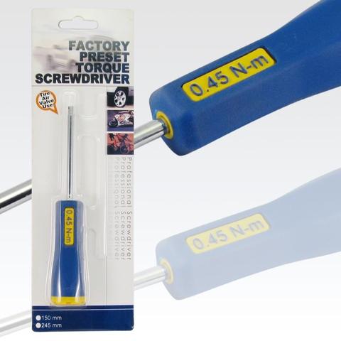 4 in-lbs FIRSTINFO Tyre Valve Core Auto Click Torque Remover//Installer Tool 0.45Nm