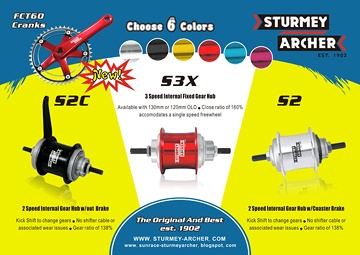 Sturmey-Archer Derailleurs