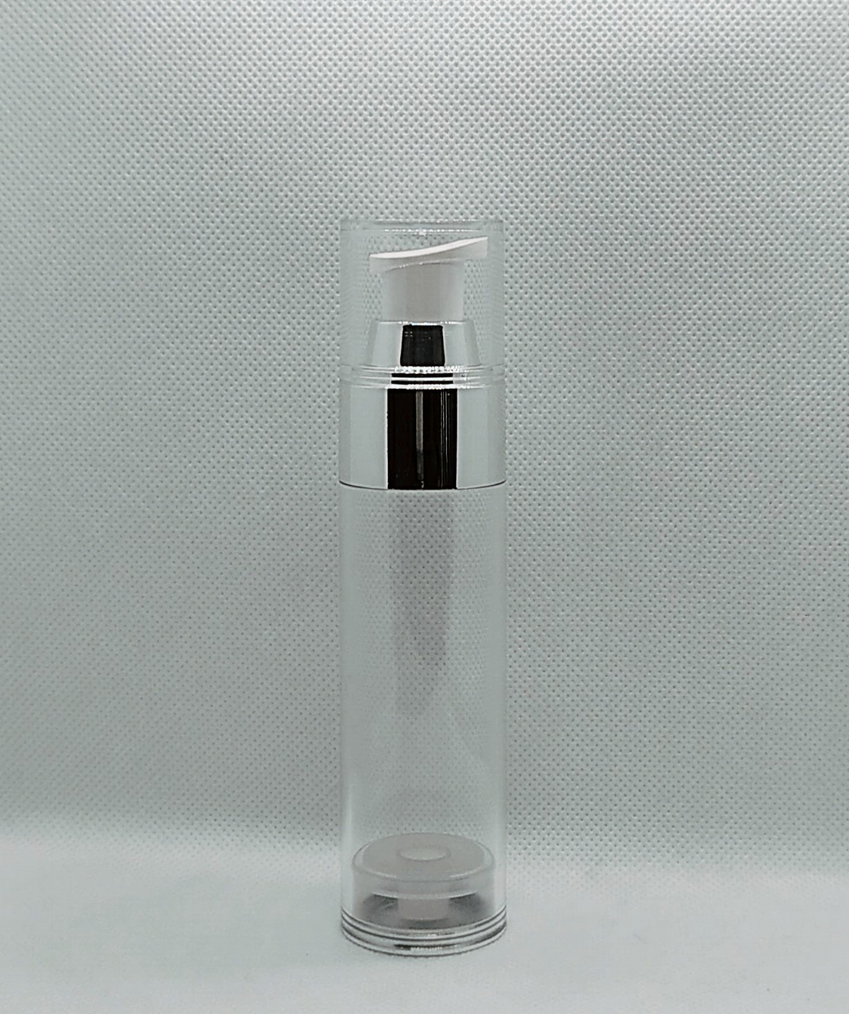 50ml Round Cosmetic Thicker Wall PETG Bottle with airless pump ...