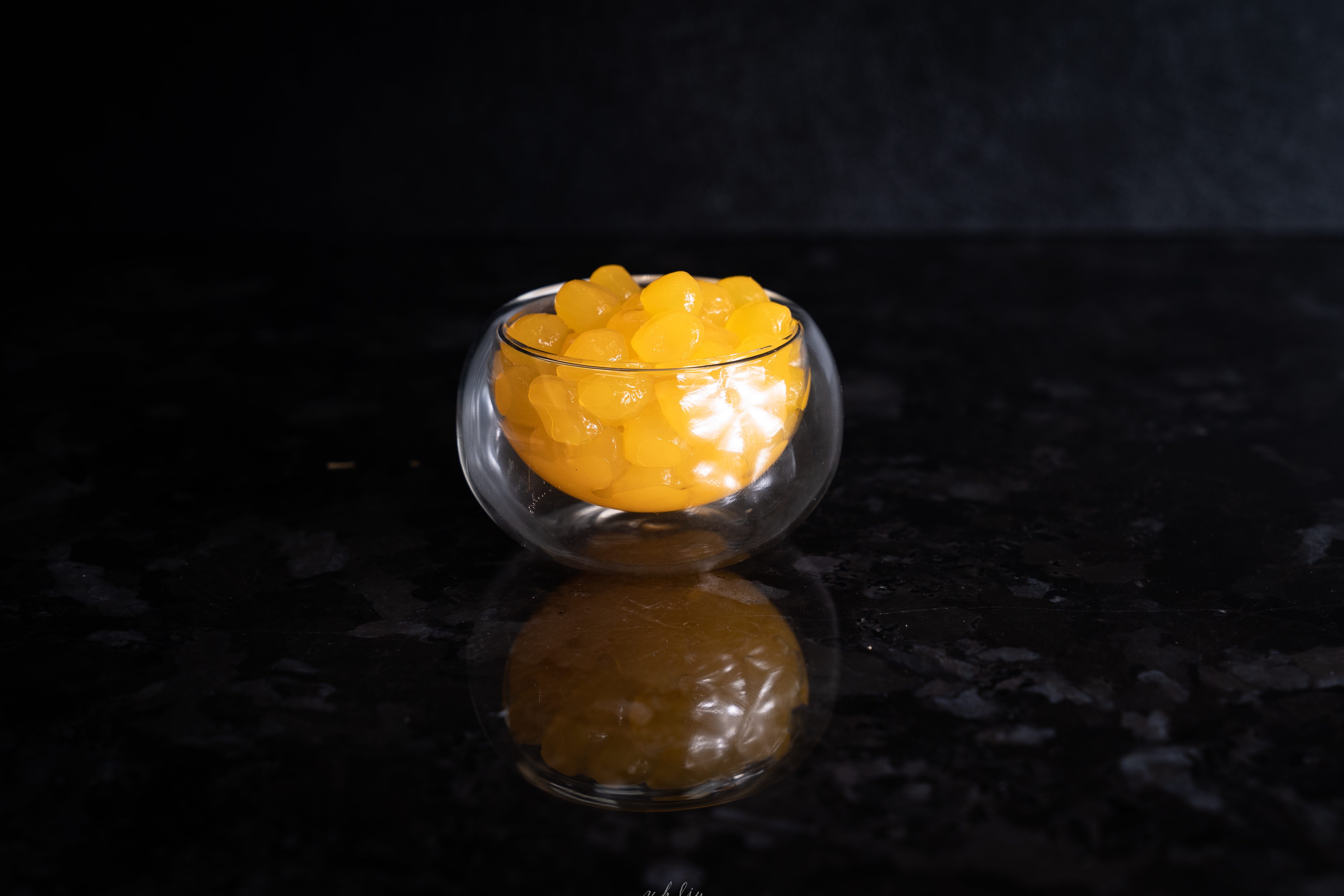 3Q Mango Jelly Bubble Tea PearlsLow Cal Drinks Toppings