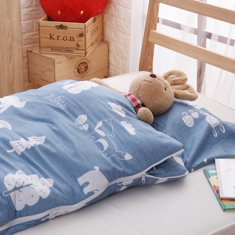 kids cotton sleeping bag