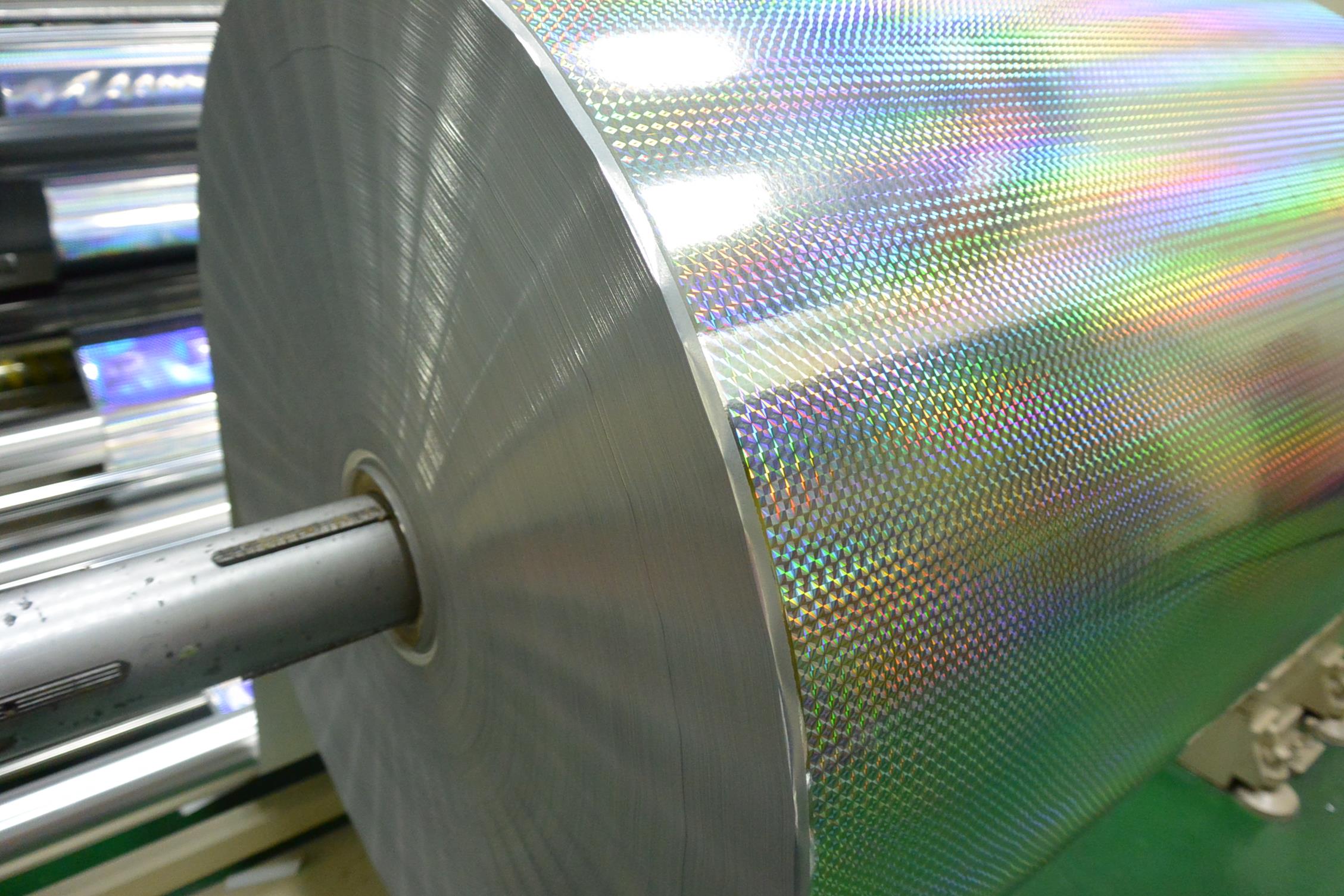 Metallized PET Film For Holographic Embossing