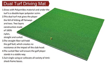 Dual Turf Driving Mat