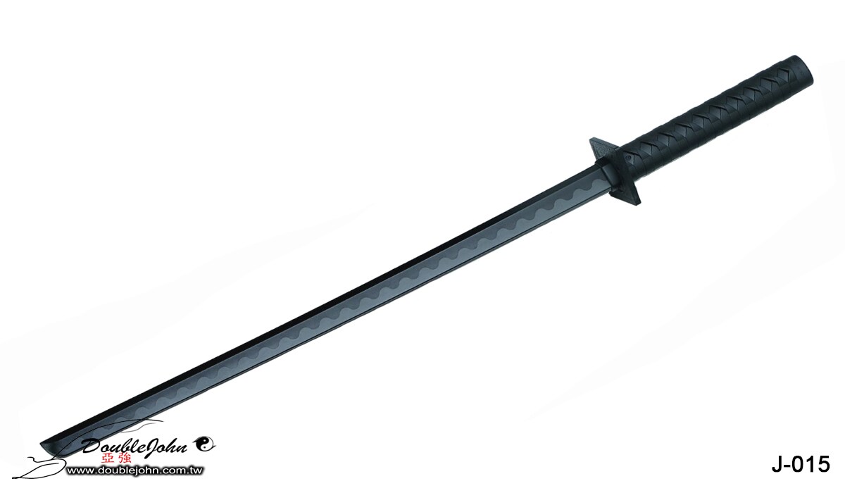 J015,PP sword,Plastic sword,Polypropylene sword,black katana,Ninja Tou
