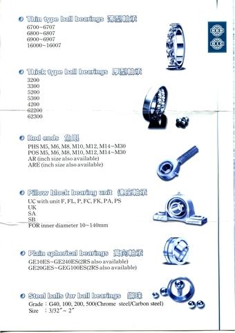 ball bearings,tapered roller bearings