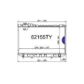 601155 Radiator Radiator-TOYOTA | Taiwantrade