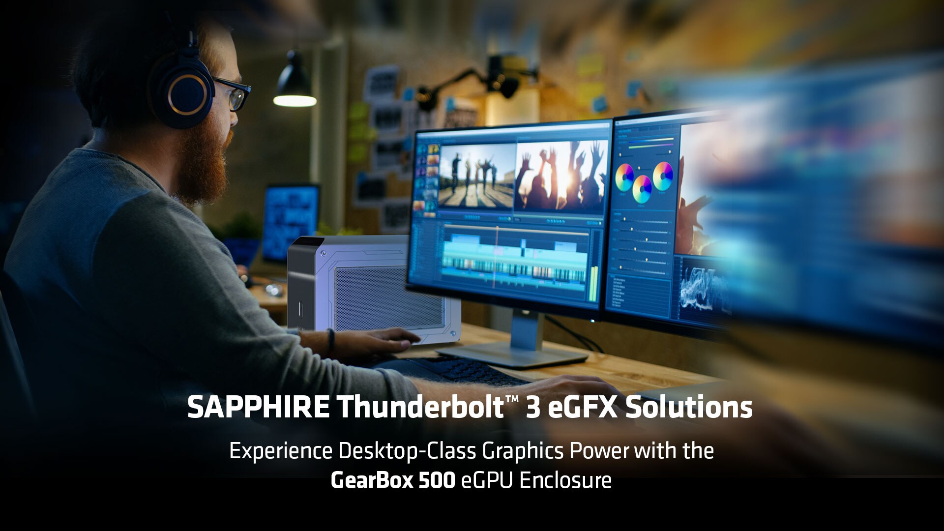 GearBox 500 Thunderbolt™ 3 PULSE RX 6600 XT eGFX Solution Taiwantrade