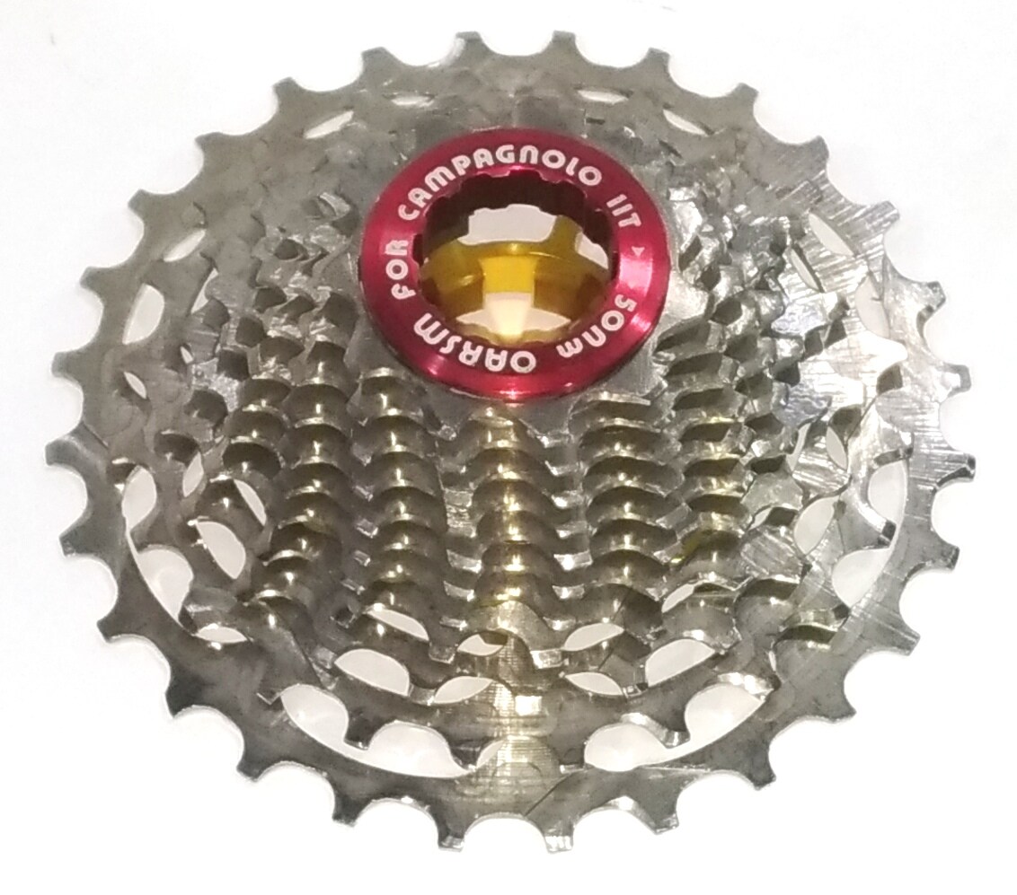 Cassette Omni Racer 11-25t - Pignons Titane - 11 Vitesses Campagnolo - Occasion