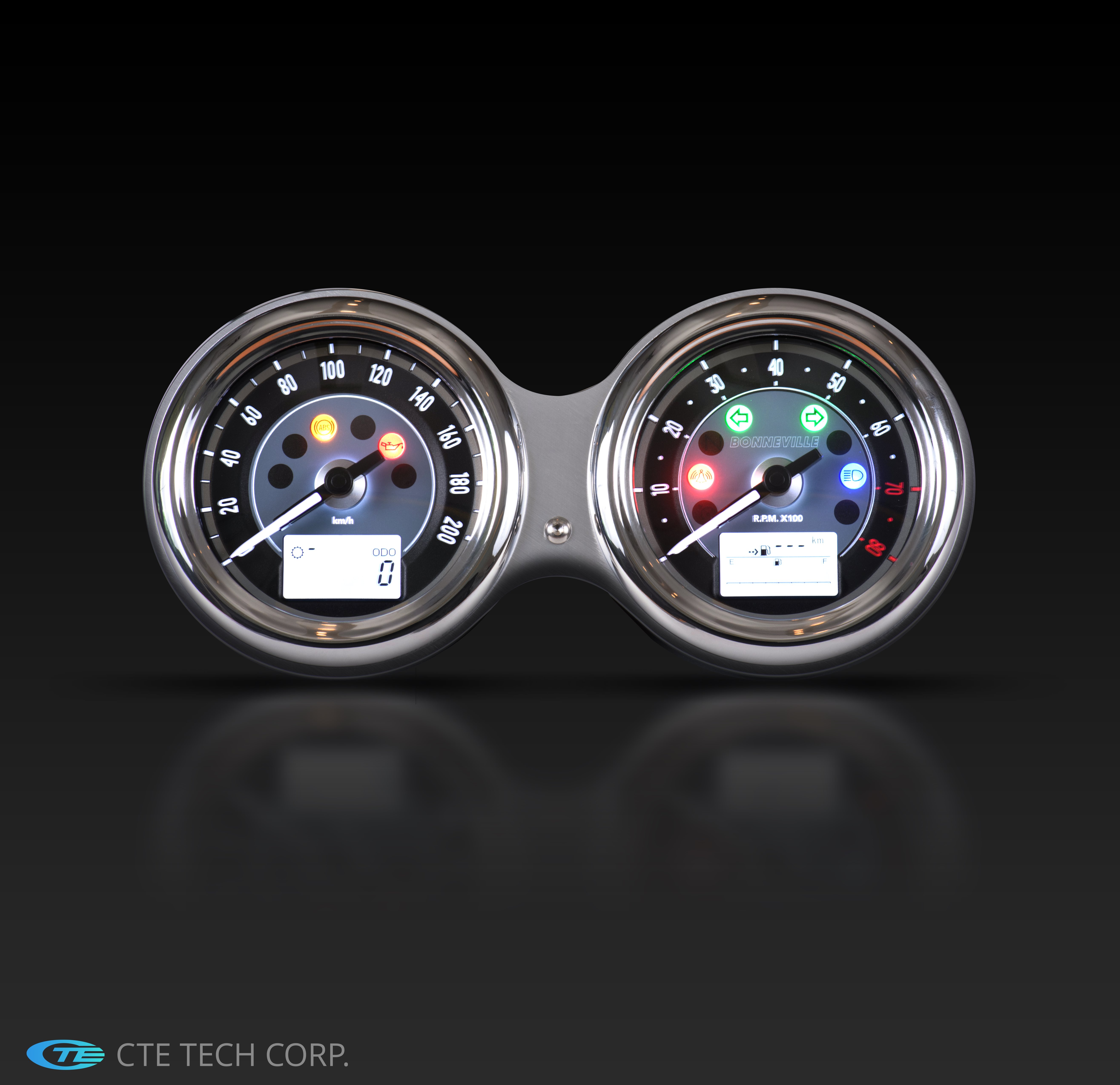 Custom Motorcycle Dashboard, Instruments & Gauges Taiwantrade