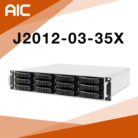 AIC 2U 12-Bay 3.5