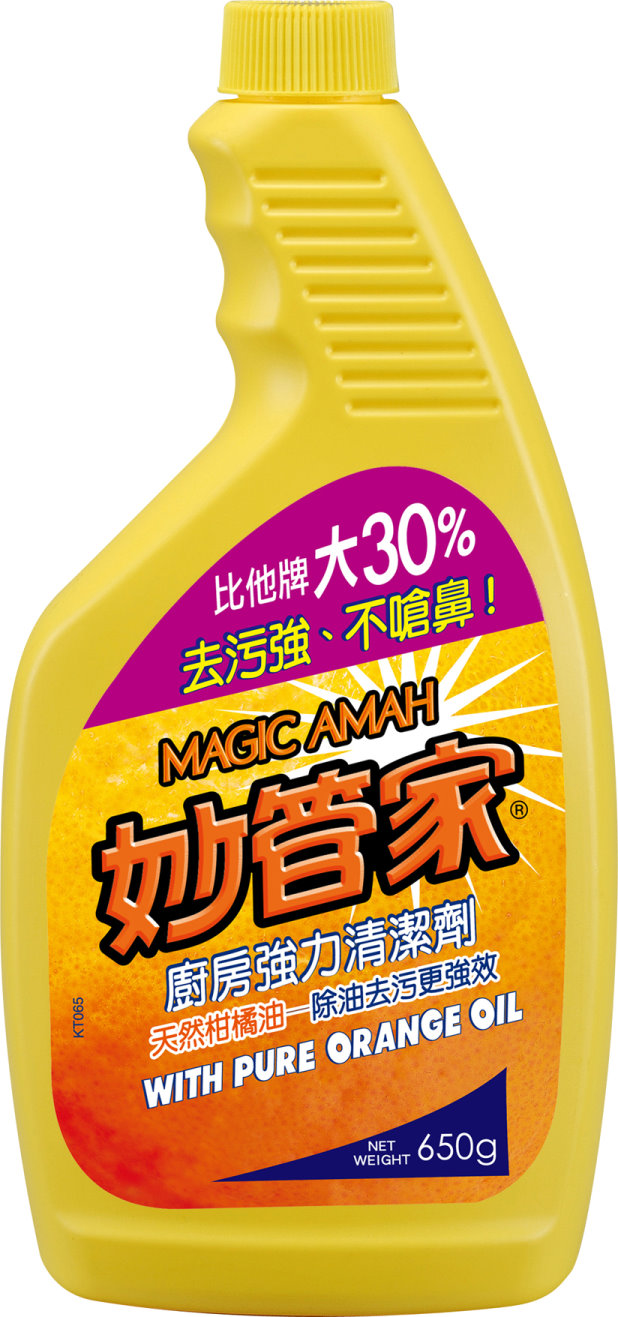 Orange oil kitchen cleaner MAGIC AMAH HOUSEHOLD (TAIWAN) CO., LTD.