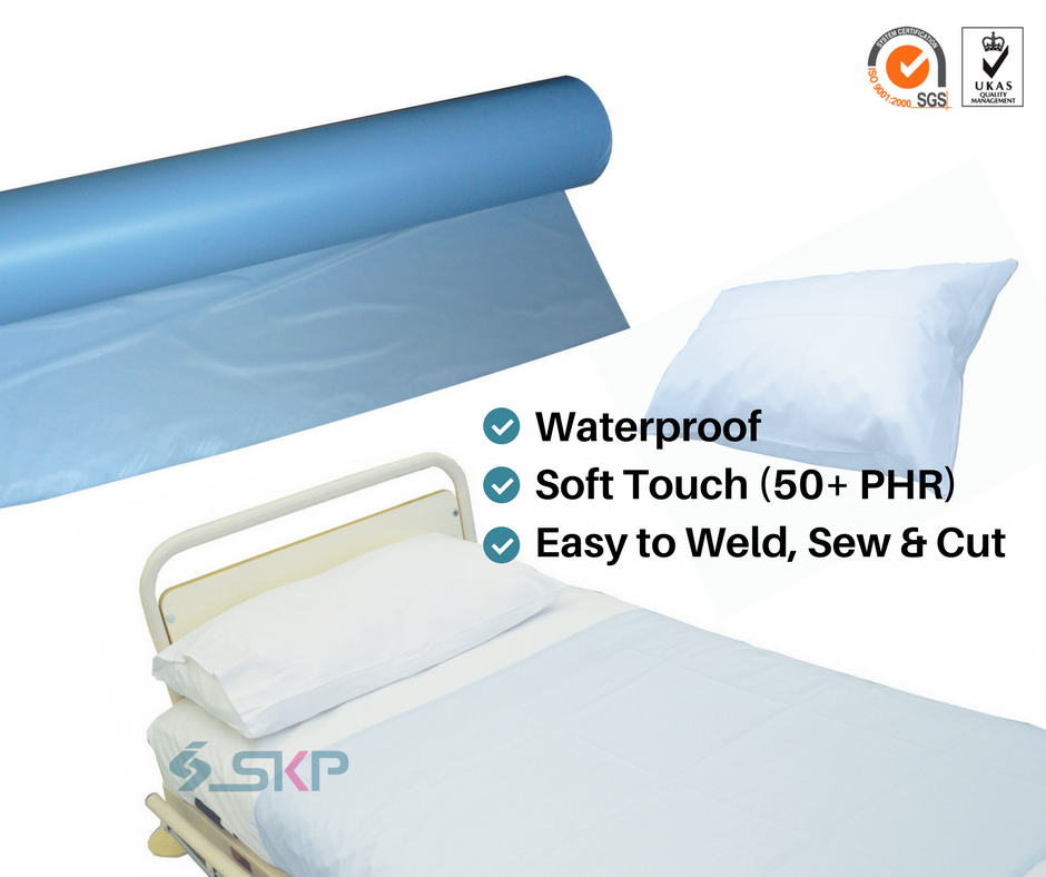 Plastic Sheet Material For Disposable Pillow Case Vinyl Pvc